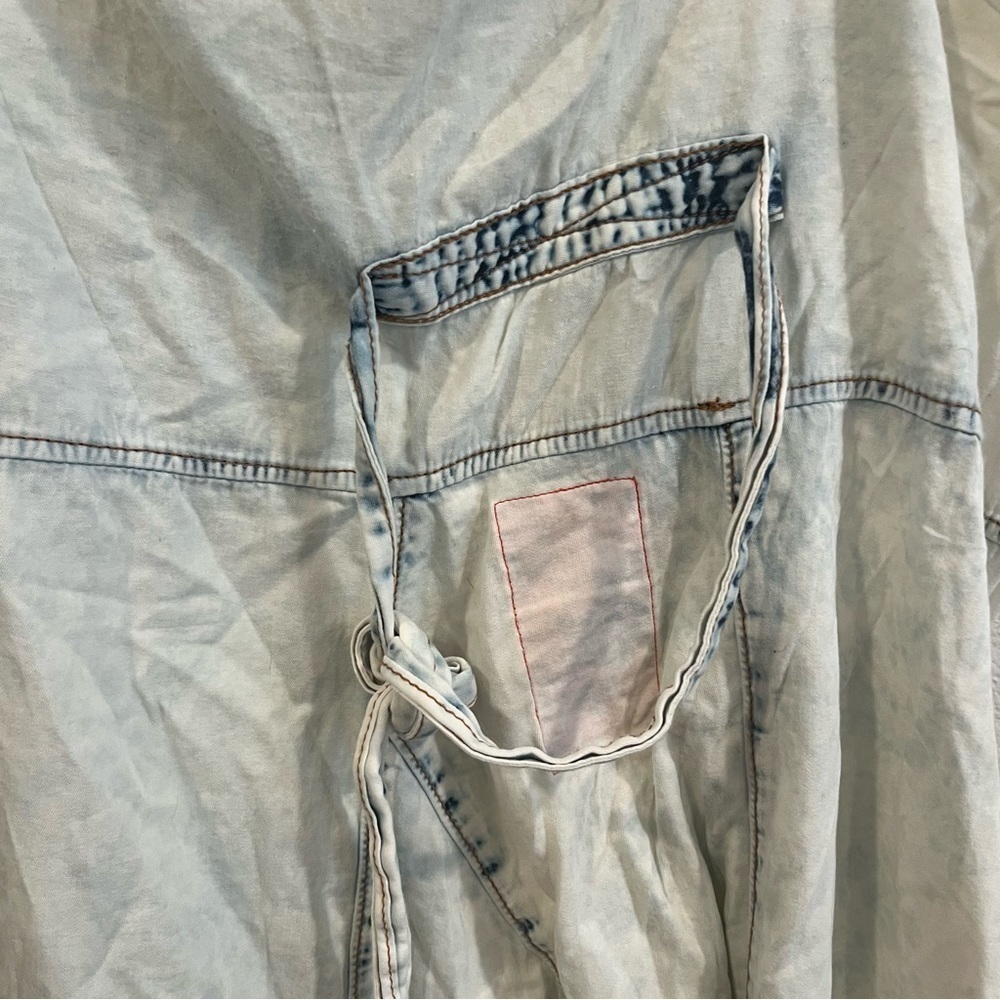 Basic Terrain Eden crop pants in white out bleach color size 1 fits small/medium - Picture 7 of 9